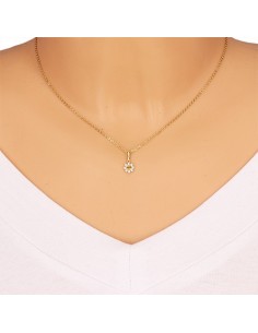 Pandantiv Aur 14 k Floare... 2
