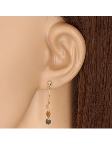 Cercei Aur 9K Lant cu Cercuri