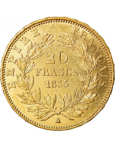 Moneda istorica din Aur - 20 franci...