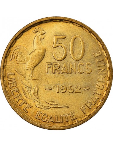 Moneda istorica din Cupru - 50 franci...