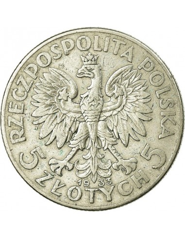 Moneda istorica din Argint - 5 zloti...