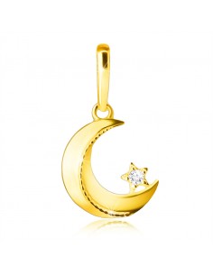 Pandantiv Aur 14 K Luna si...