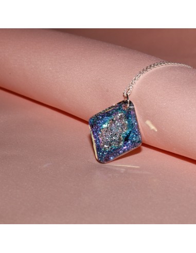 Colier din argint cu Cristal Vitrail