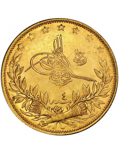 Moneda istorica din Aur - 100 kurus...