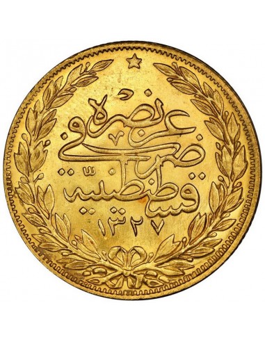 Moneda istorica din Aur - 100 kurus...