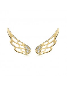 Cercei Aur 14 K Aripi de Inger