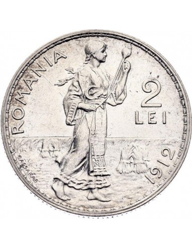 Moneda istorica din Argint - 2 lei... Moneda istorica din Argint - 2 lei...