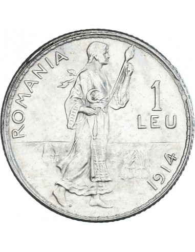 Moneda istorica din Argint - 1 leu...