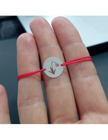 Bratara Snur Martisor Ghiocel Argint