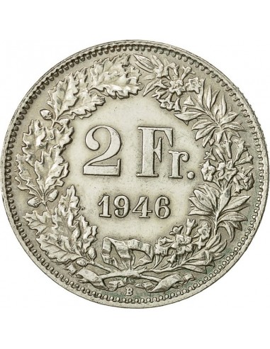 Moneda istorica din Argint - 2 franci...