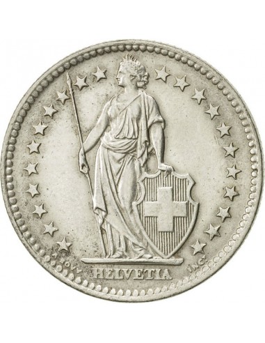 Moneda istorica din Argint - 2 franci...