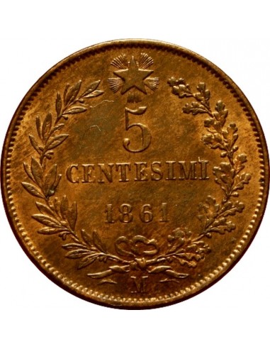 Moneda istorica din Bronz - 5 centi...