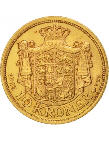 Moneda istorica din Aur - 10 coroane...