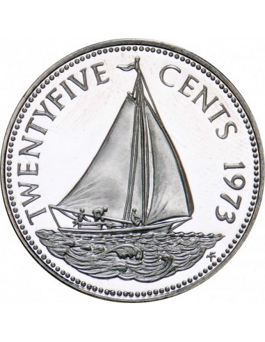 Moneda istorica din Nickel - 25 centi...