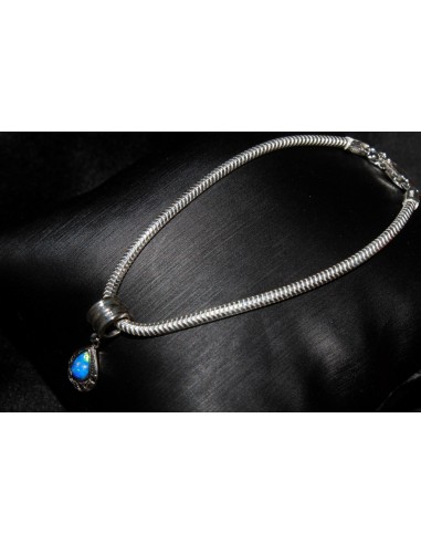 Bratara Argint 925 cu charm din opal... Bratara Argint 925 cu charm din opal...