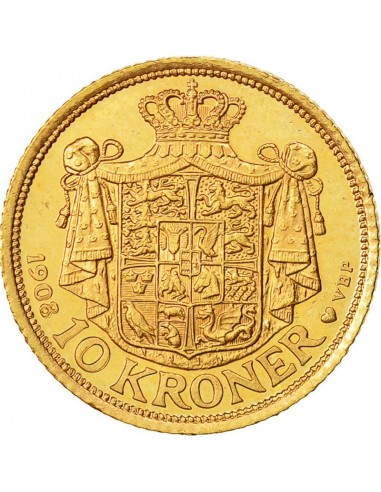 Moneda istorica din Aur - 10 coroane...