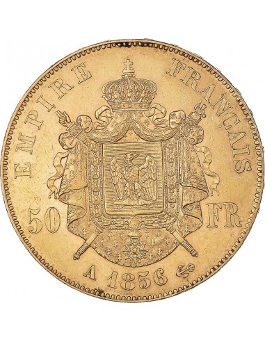 Moneda istorica din Aur - 50 franci...