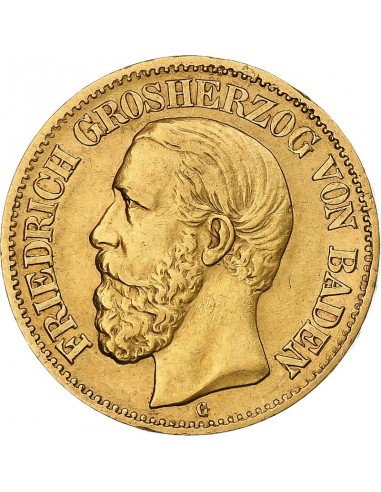 Moneda istorica din Aur -10 marci...