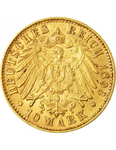 Moneda istorica din Aur -10 marci...