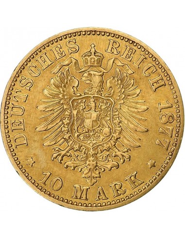 Moneda istorica din Aur -10 marci...