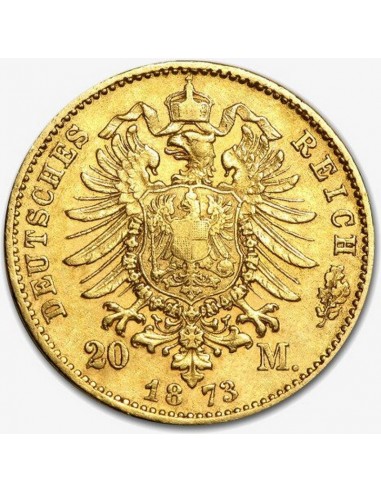 Moneda istorica din Aur -20 marci...