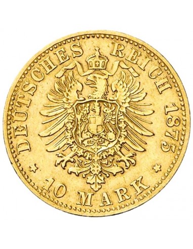 Moneda istorica din Aur - 10 marci...