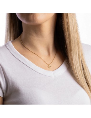 Pandantiv Aur 14 K Inima Structurata