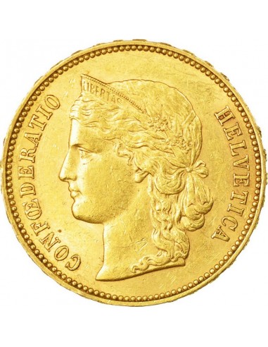 Moneda istorica din Aur - 20 franci...