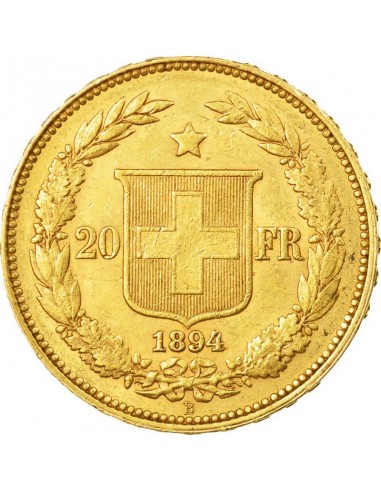 Moneda istorica din Aur - 20 franci...