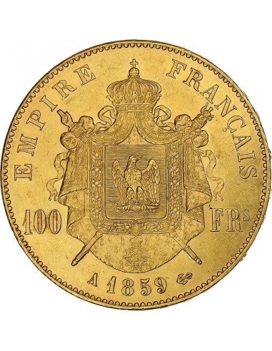 Moneda istorica din Aur - 100 franci...