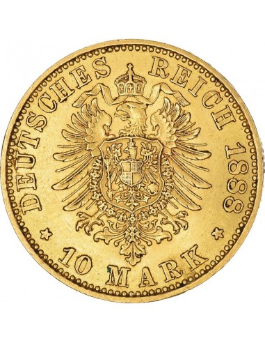 Moneda istorica din Aur -10 marci...