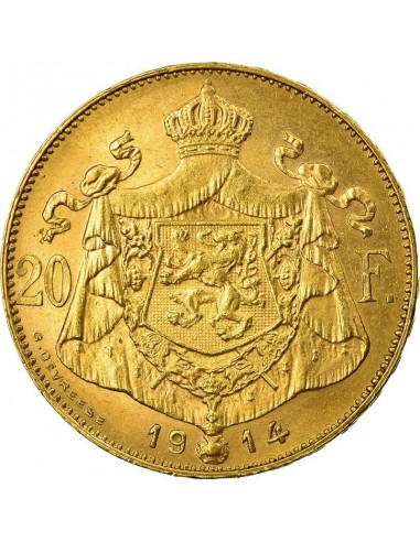 Monedă istorica din Aur - 20 Franci...