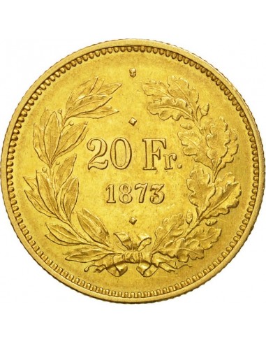 Moneda istorica din Aur - 20 franci...