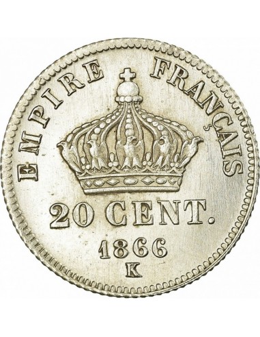 Moneda istorica din Argint - 20 centi...