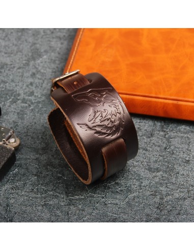 Bratara barbati reglabila din piele... Bratara barbati reglabila din piele...