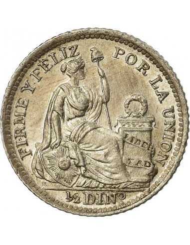 Moneda istorica din Argint - 1\2...