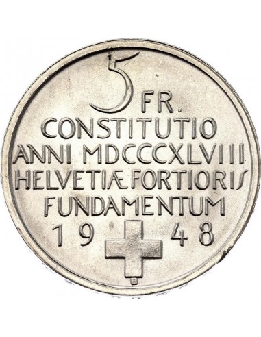Moneda istorica din Argint - 5 franci...