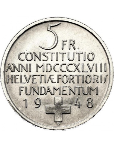 Moneda istorica din Argint - 5 franci...