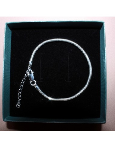 Bratara Snake Argint pentru Charm-uri... Bratara Snake Argint pentru Charm-uri...