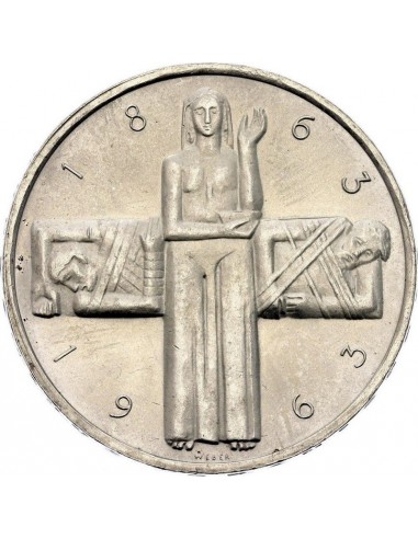 Moneda istorica din Argint - 5 franci... Moneda istorica din Argint - 5 franci...