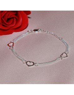 Bratara Inimioare cu Lant...