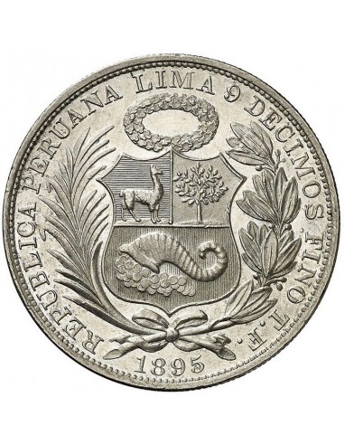 Moneda istorica din Argint - 1 sol...