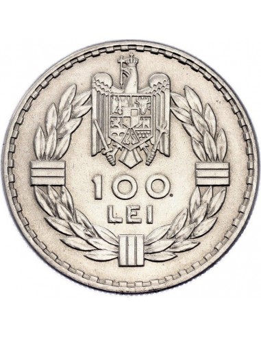 Moneda istorica din Argint -100 lei...