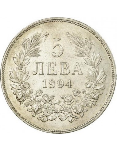 Moneda istorica din Argint - 5 leva...