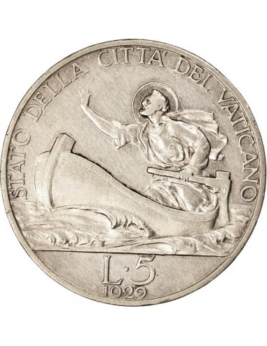 Moneda istorica din Argint - 5 lire...