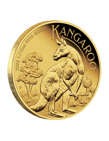 Moneda din Aur 24k -  Kangaroo...