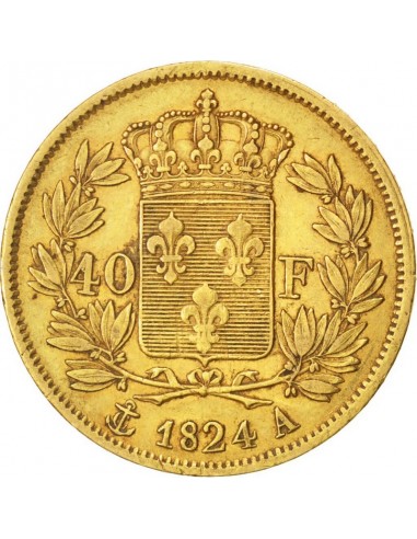 Moneda istorica din Aur - 40 franci...
