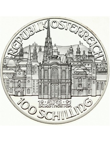 Moneda istorica din Argint - 100...