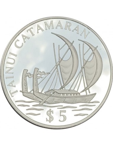 Moneda istorica din Argint - 5 dolari...