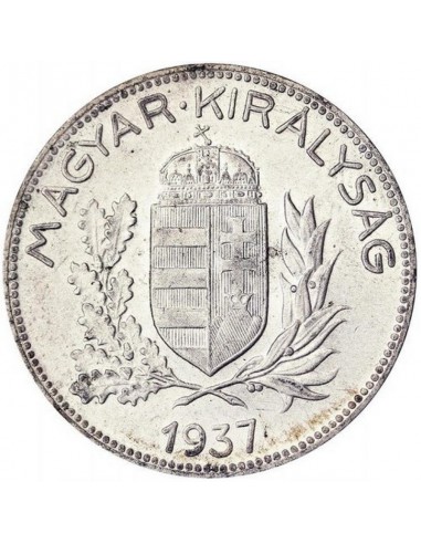 Moneda istorica din Argint - 1 pengo...